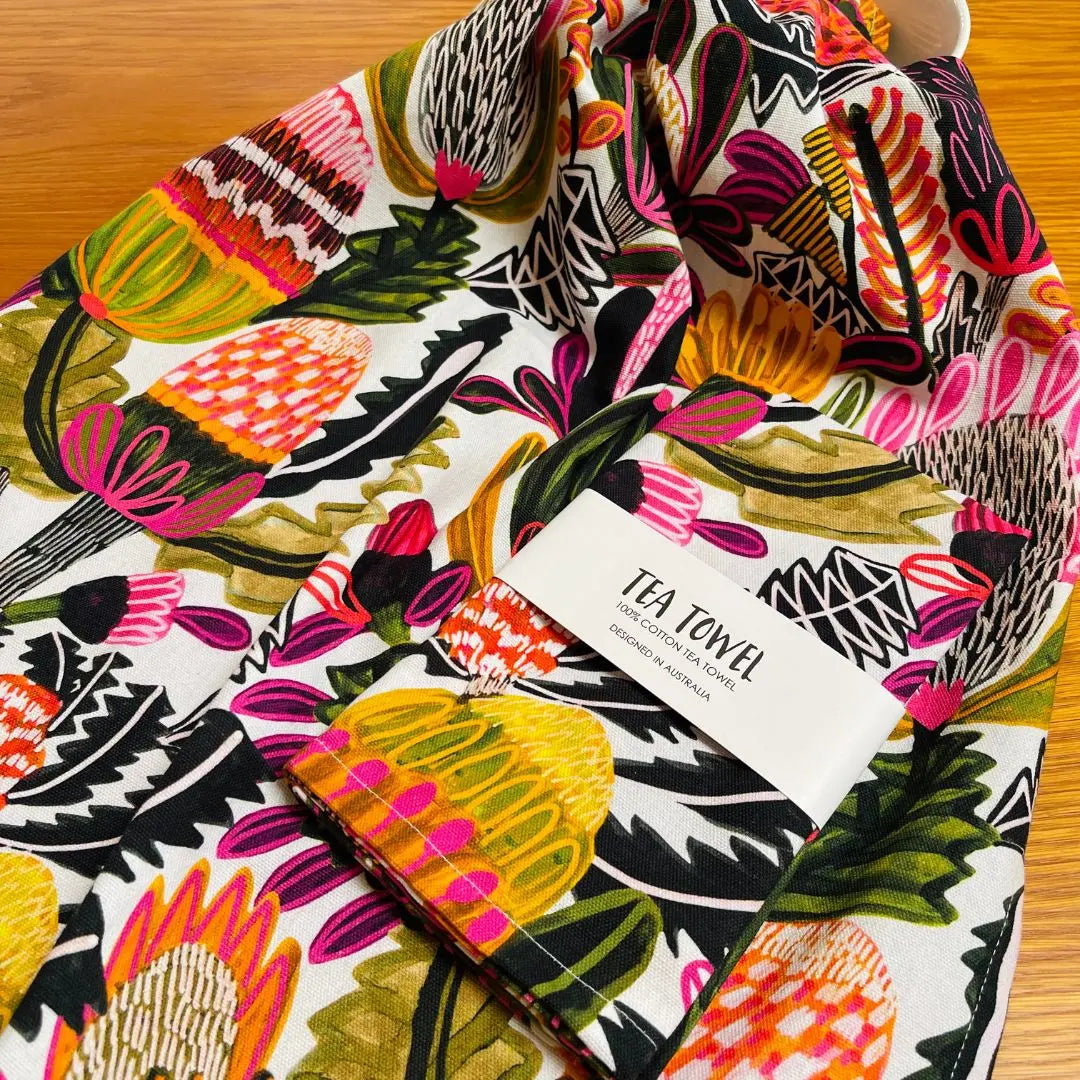 Banksias Designer Tea Towel Kirsten Katz