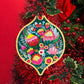 Bush Bouquet Australian Wooden Christmas Bauble - Kirsten Katz