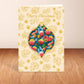 Colour Pop Flowers Australian Christmas Card & Bauble Kirsten Katz