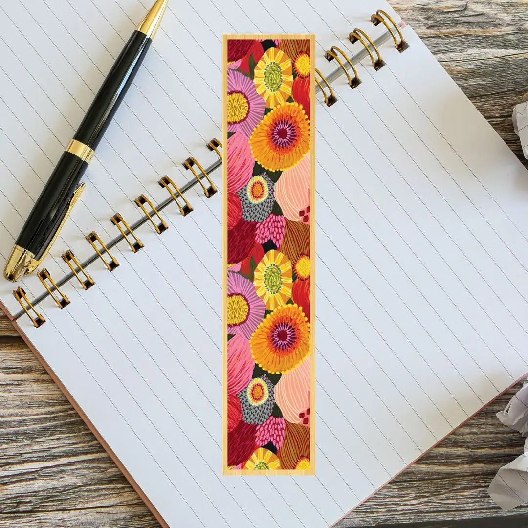 Golden Garden Australian Wooden Bookmark Kirsten Katz