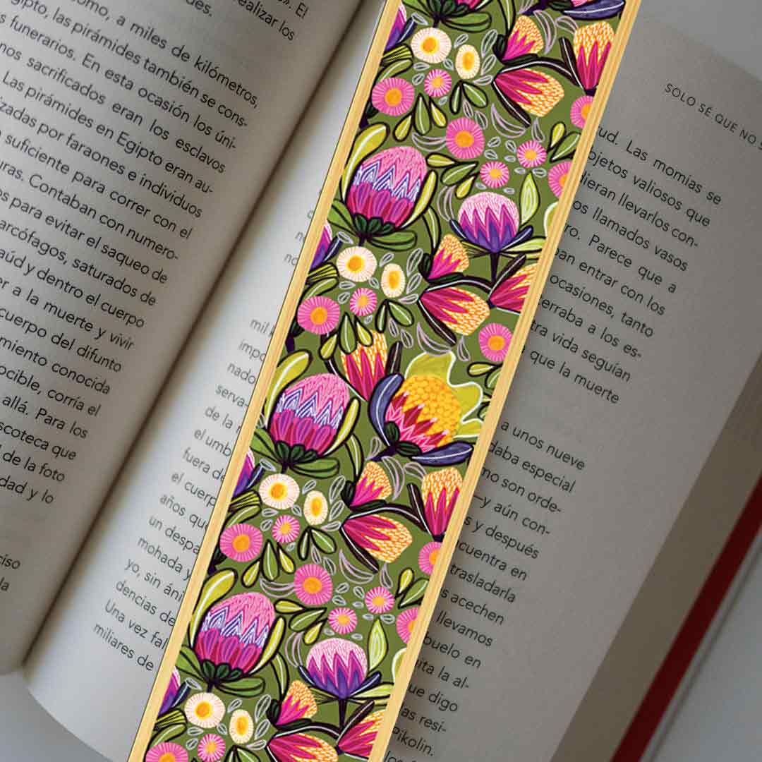 Sugarbush Australian Wooden Bookmark Kirsten Katz