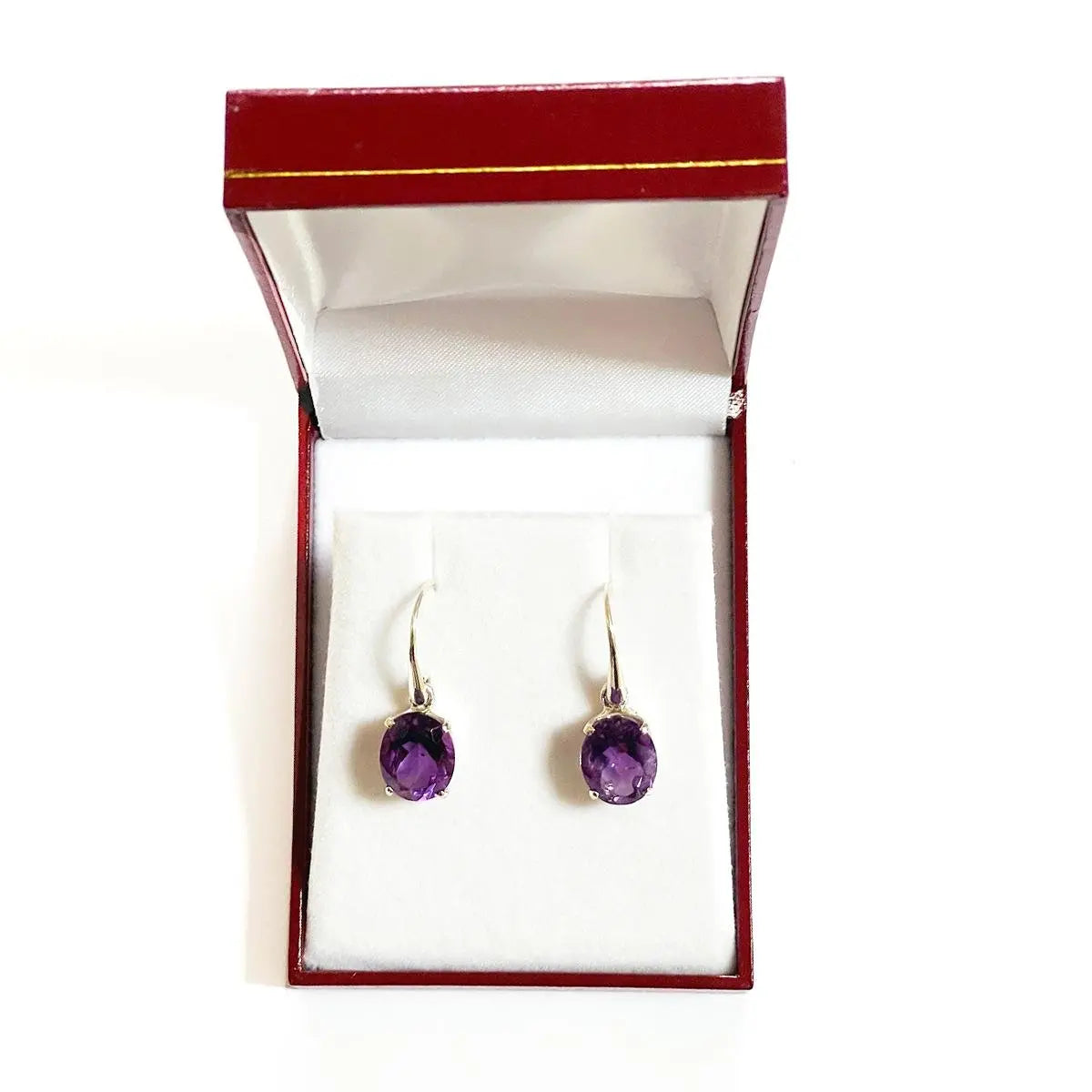 Amethyst Sterling Silver Earrings - Kirsten Katz