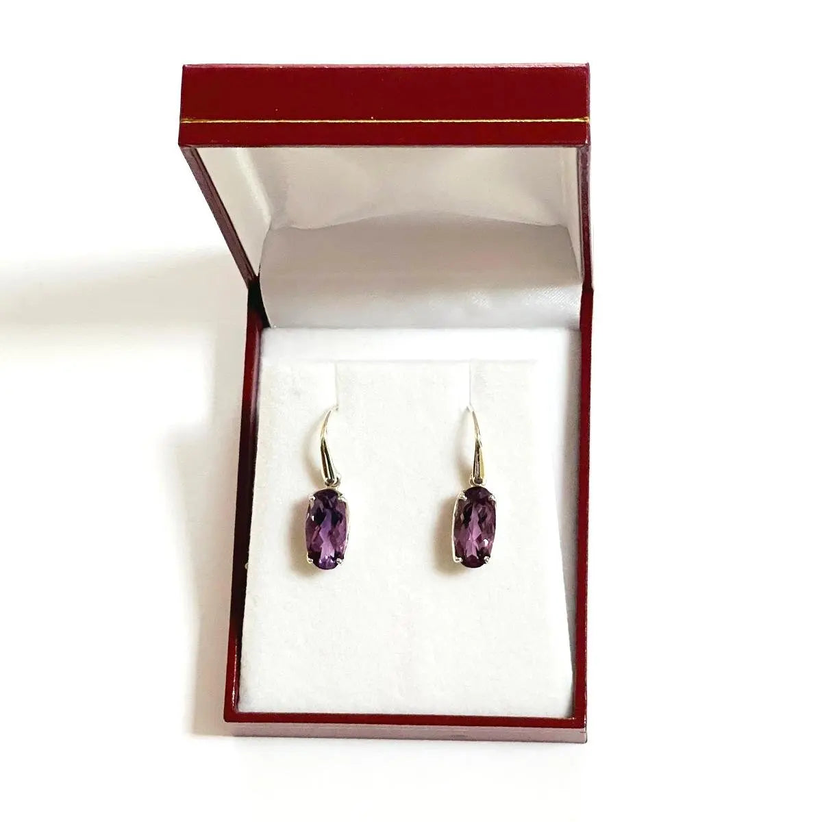 Amethyst Sterling Silver Earrings - Kirsten Katz