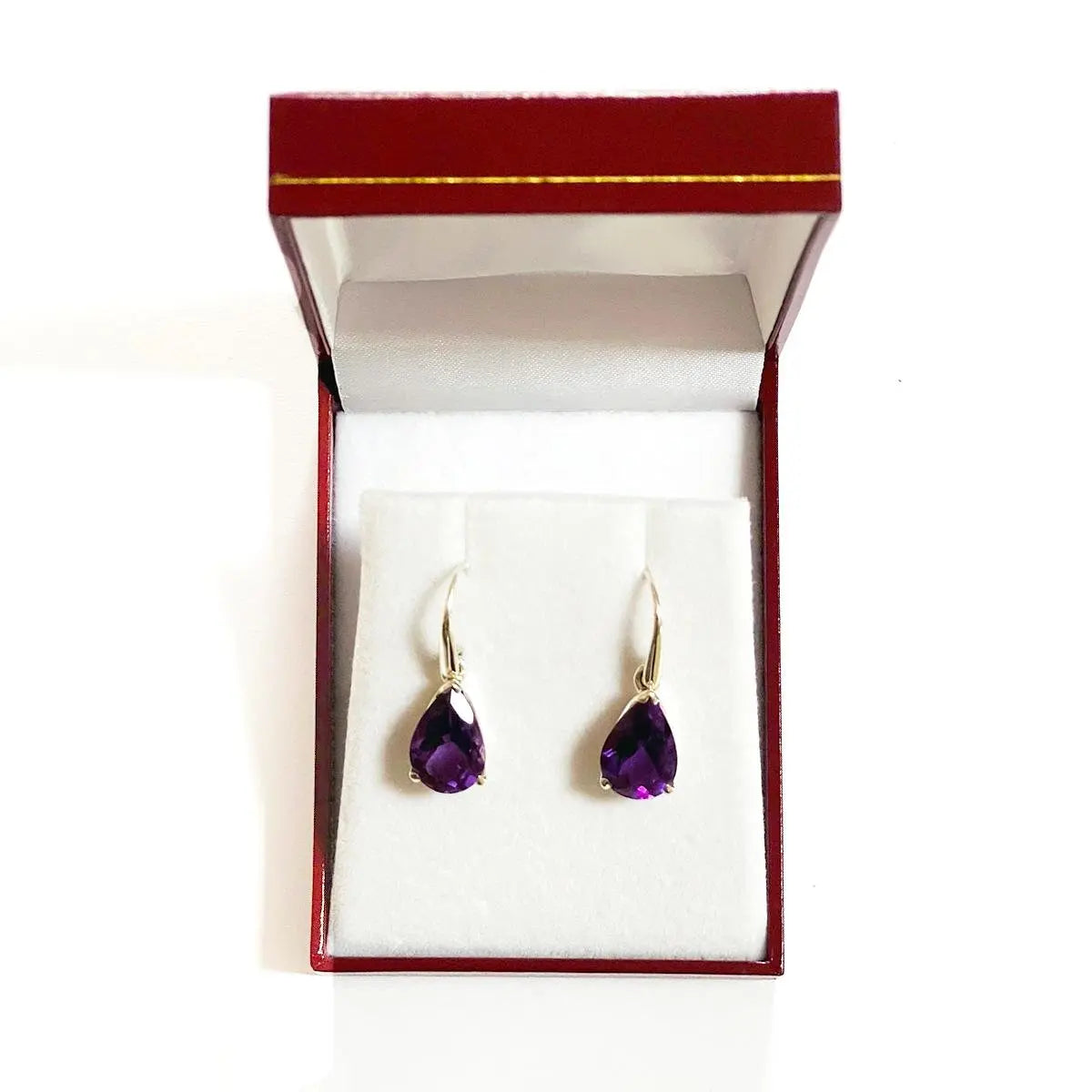 Amethyst Sterling Silver Earrings - Kirsten Katz