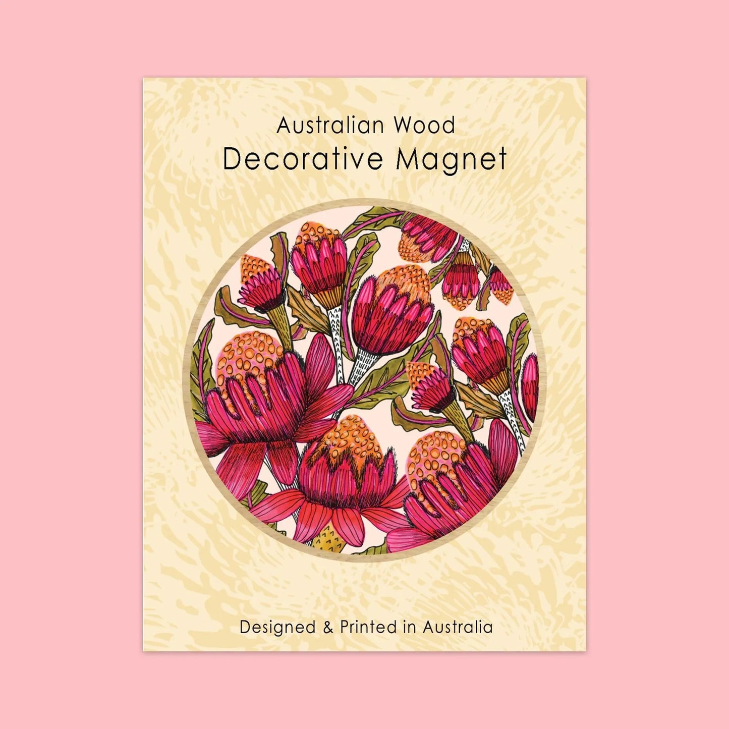 Aussie Native Flora Magnet Set - Kirsten Katz