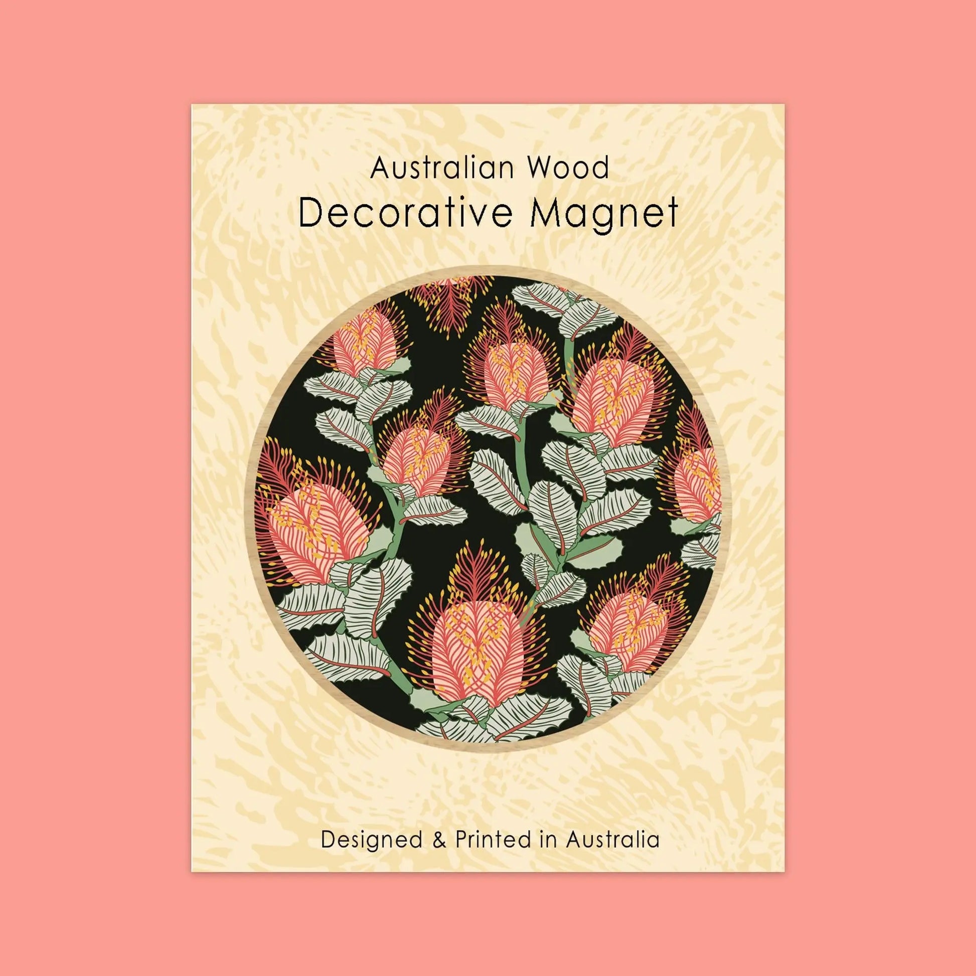 Aussie Native Flora Magnet Set - Kirsten Katz