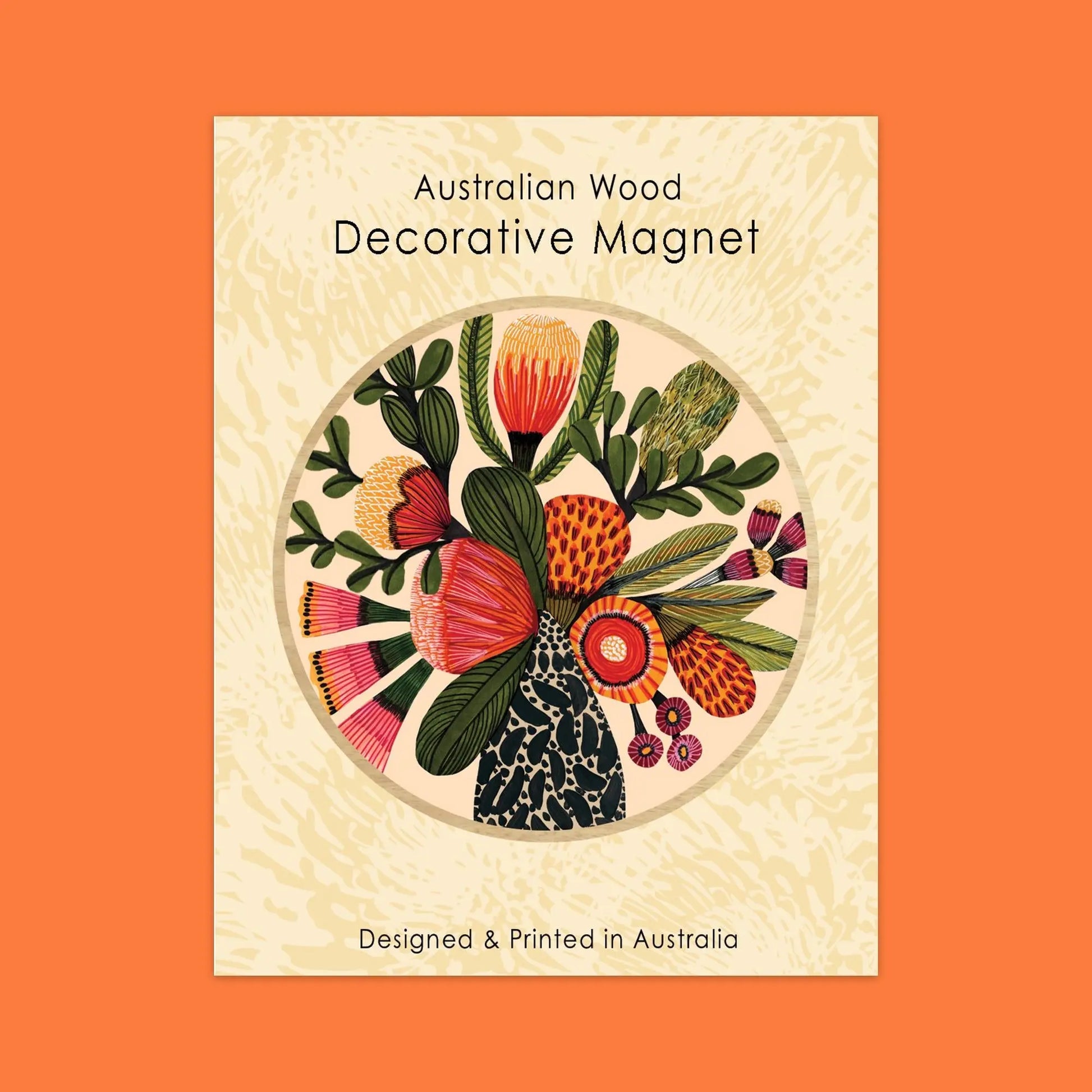 Aussie Native Flora Magnet Set - Kirsten Katz