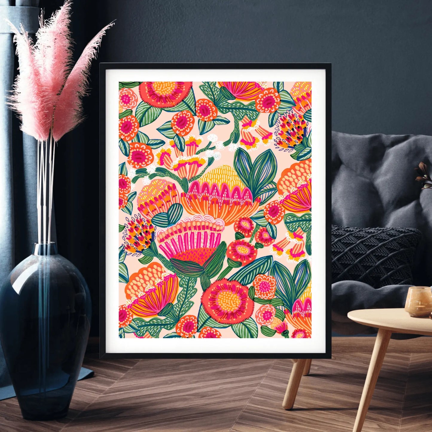 Aussie Natives Botanical Art Print - Kirsten Katz