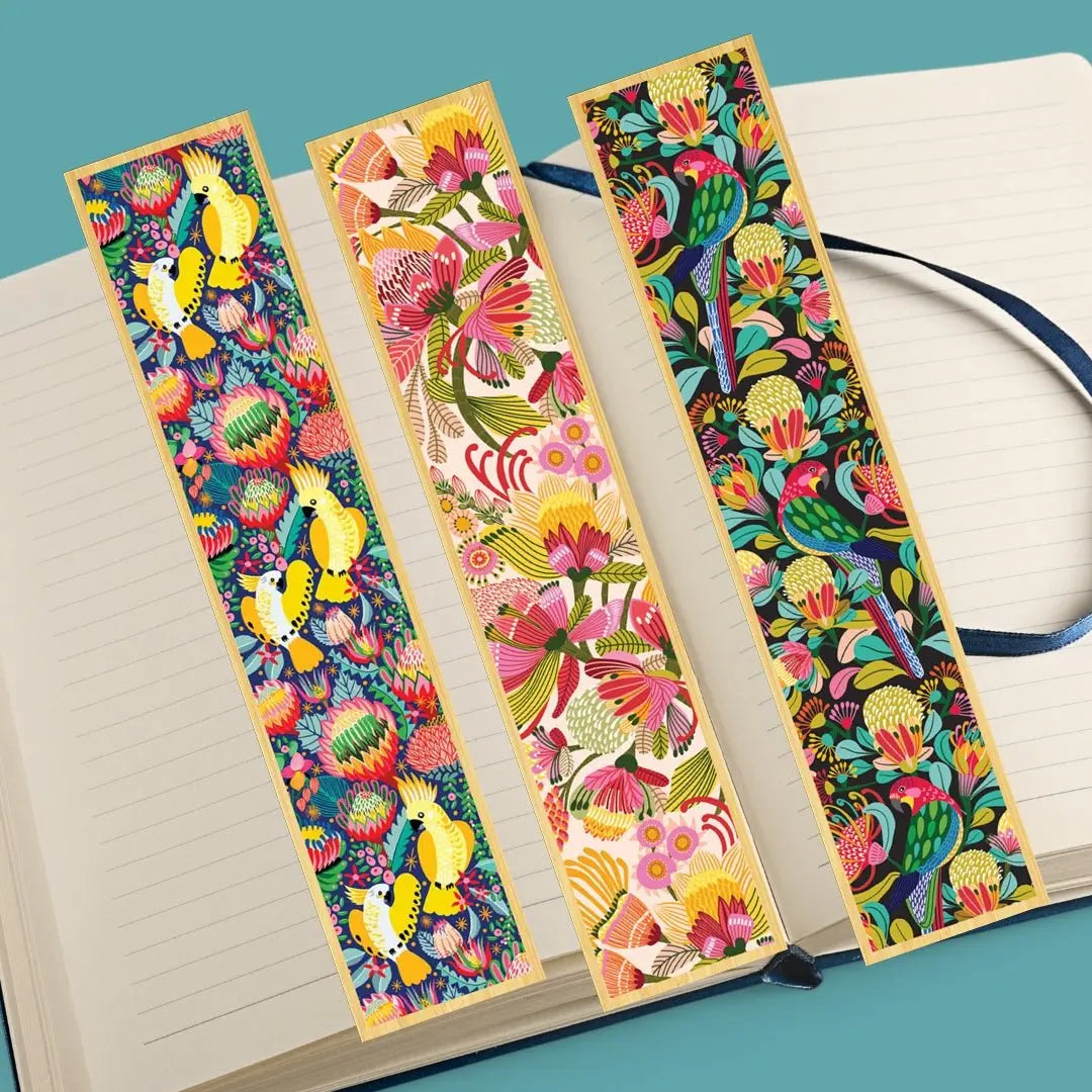 Australiana Wooden Bookmark Set - Kirsten Katz