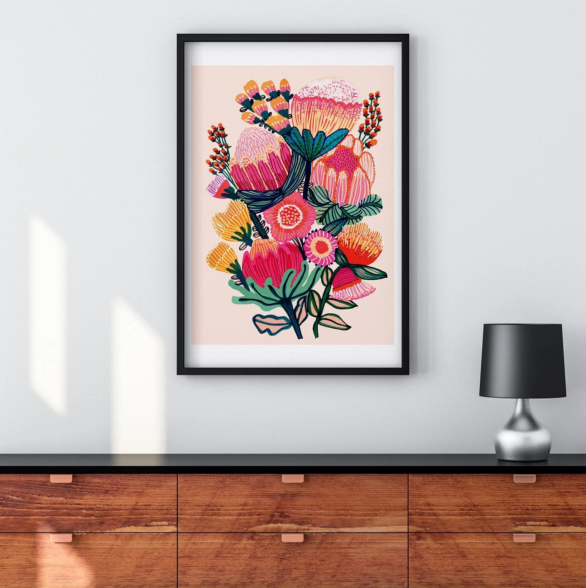 Flowers of Oz Botanical Art Print - Kirsten Katz