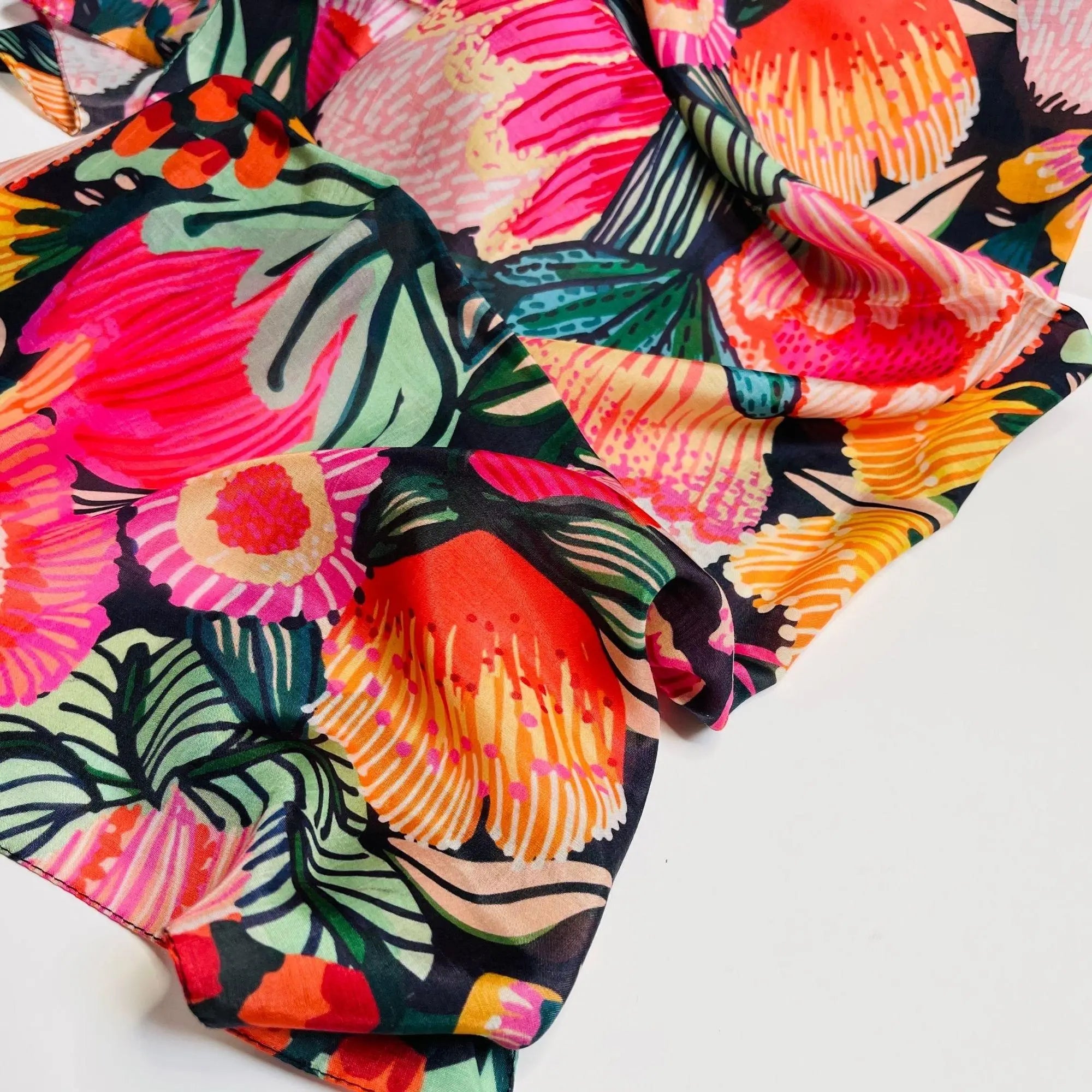 Flowers of Oz Silk Scarf – Kirsten Katz