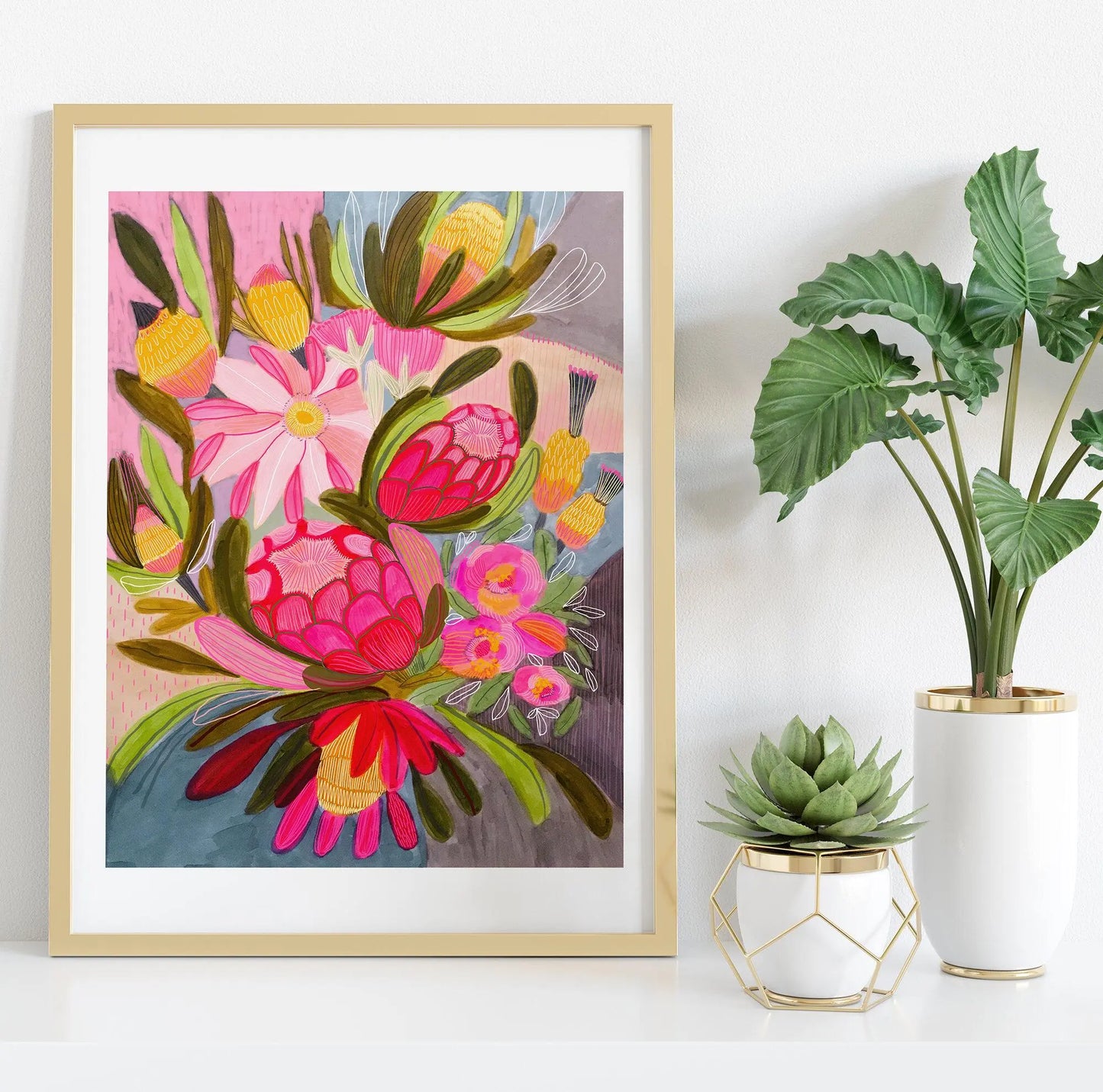 From the Garden Wall Art Print Kirsten Katz