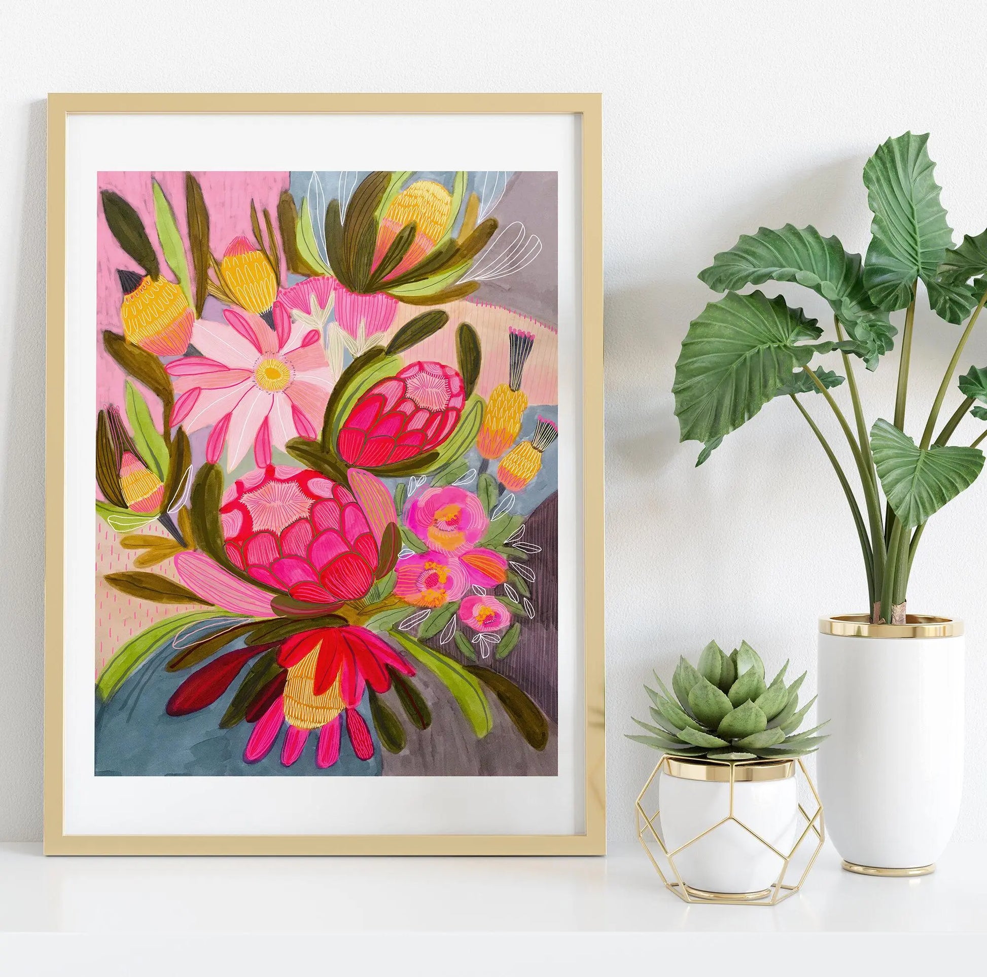 From the Garden Wall Art Print Kirsten Katz