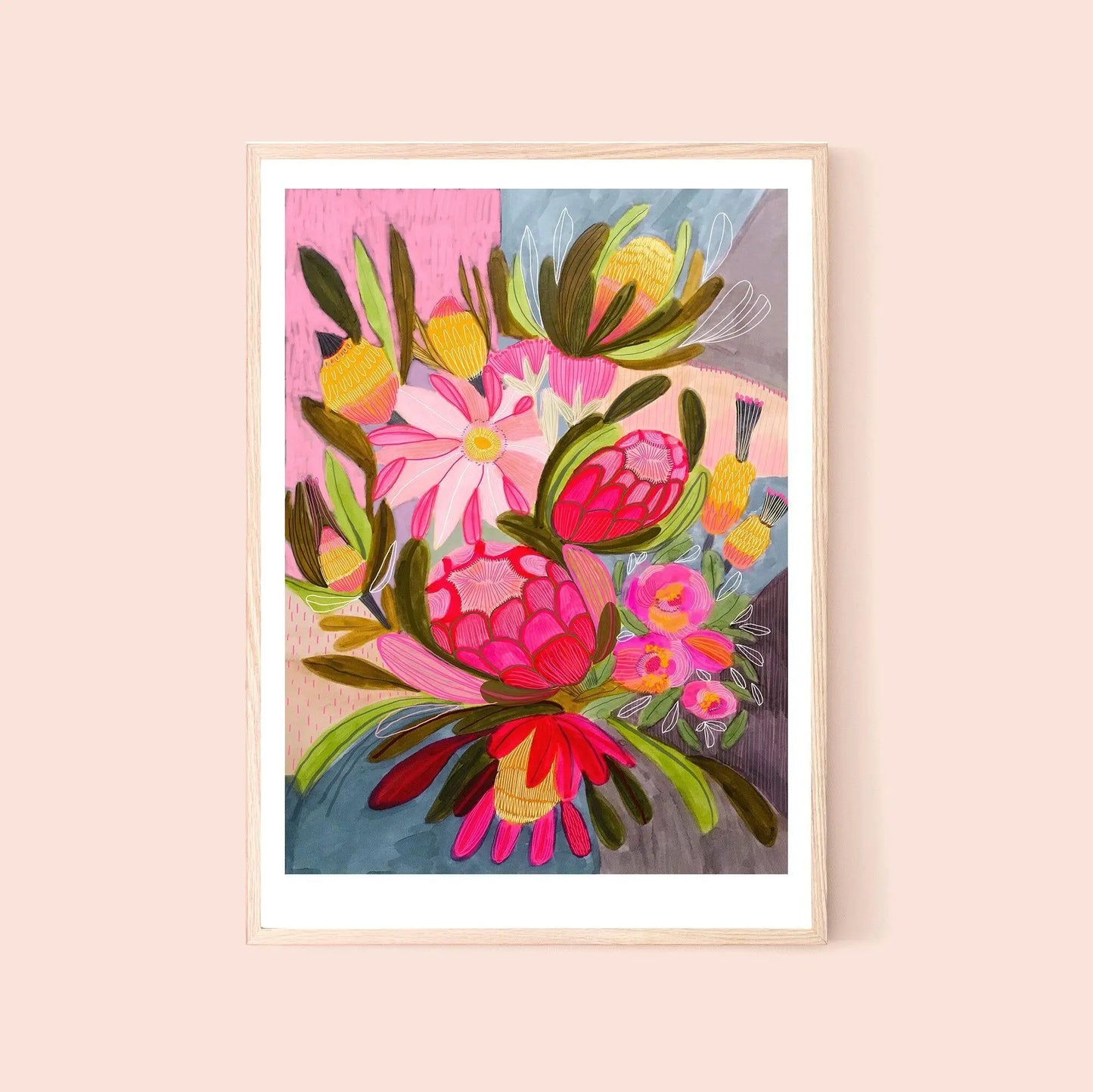 From the Garden Wall Art Print Kirsten Katz