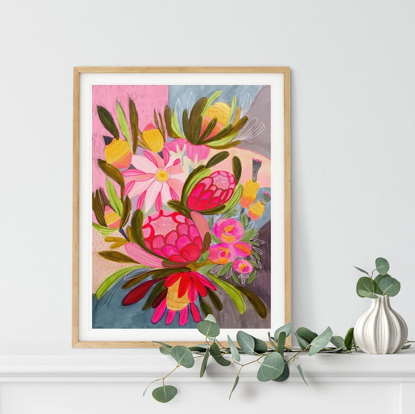 From the Garden Wall Art Print Kirsten Katz