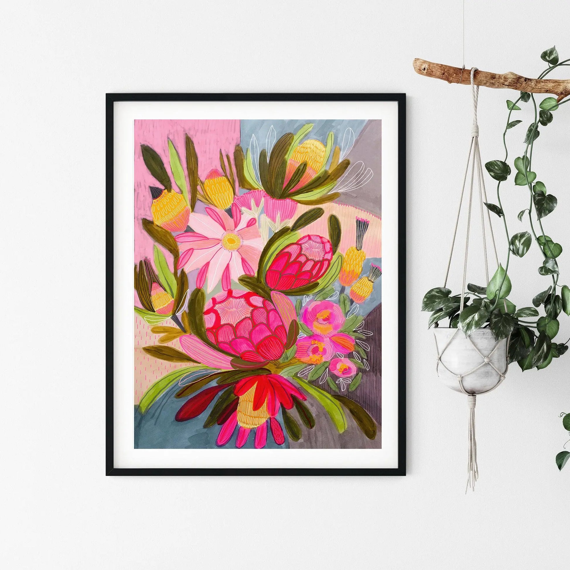 From the Garden Wall Art Print Kirsten Katz