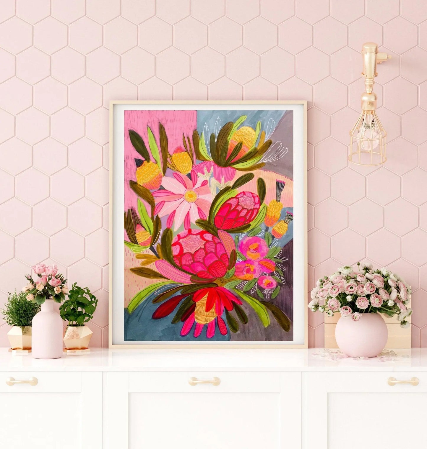 From the Garden Wall Art Print Kirsten Katz