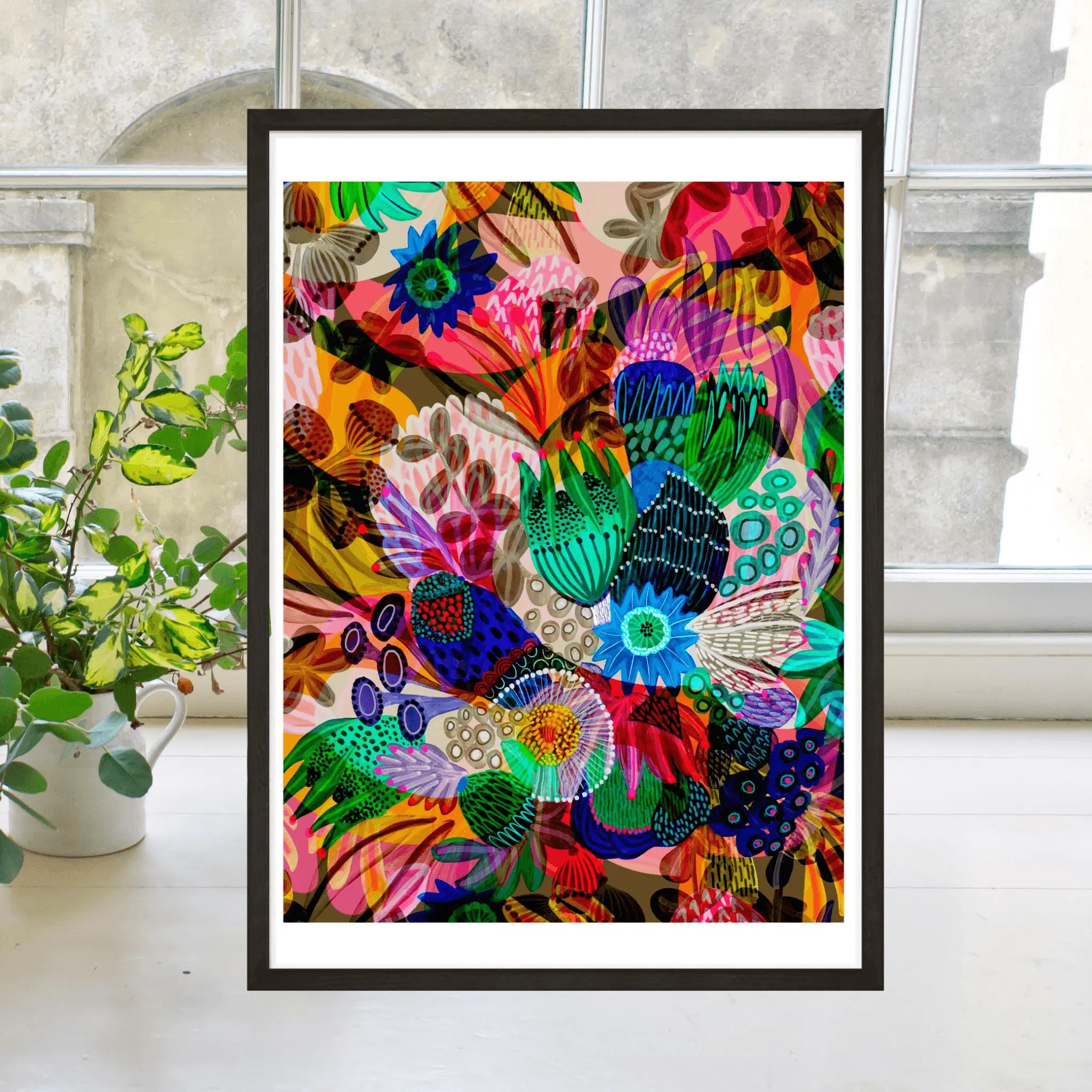 Garden of Eden Abstract Wall Art Print – Kirsten Katz