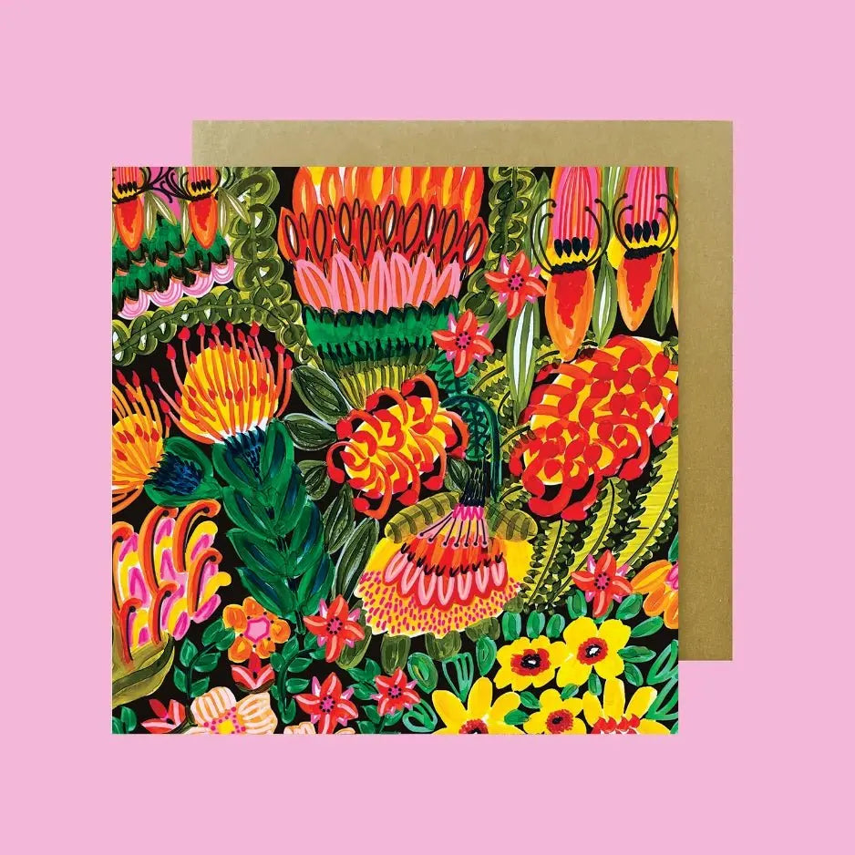 Grevillea Garden Magnet & Card Gift Set - Kirsten Katz