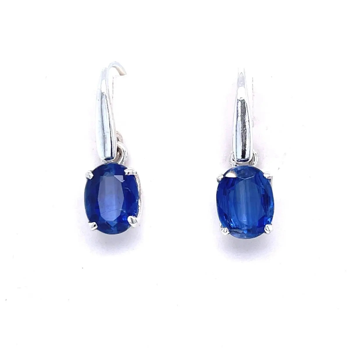 Kyanite Sterling Silver Earrings Kirsten Katz