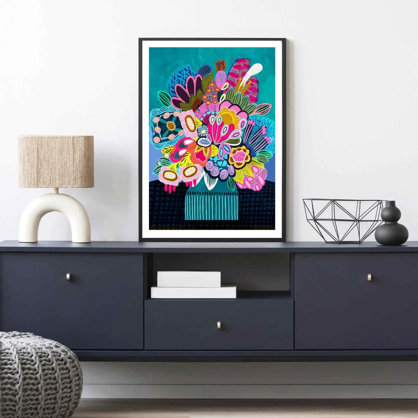 Modern Botanical Wall Art Print - Botanica Stupenda - Kirsten Katz