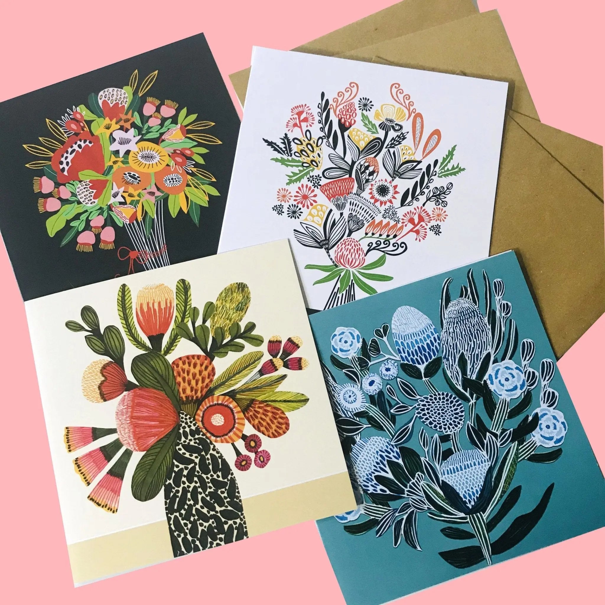 Native Flowers Card Set – Kirsten Katz