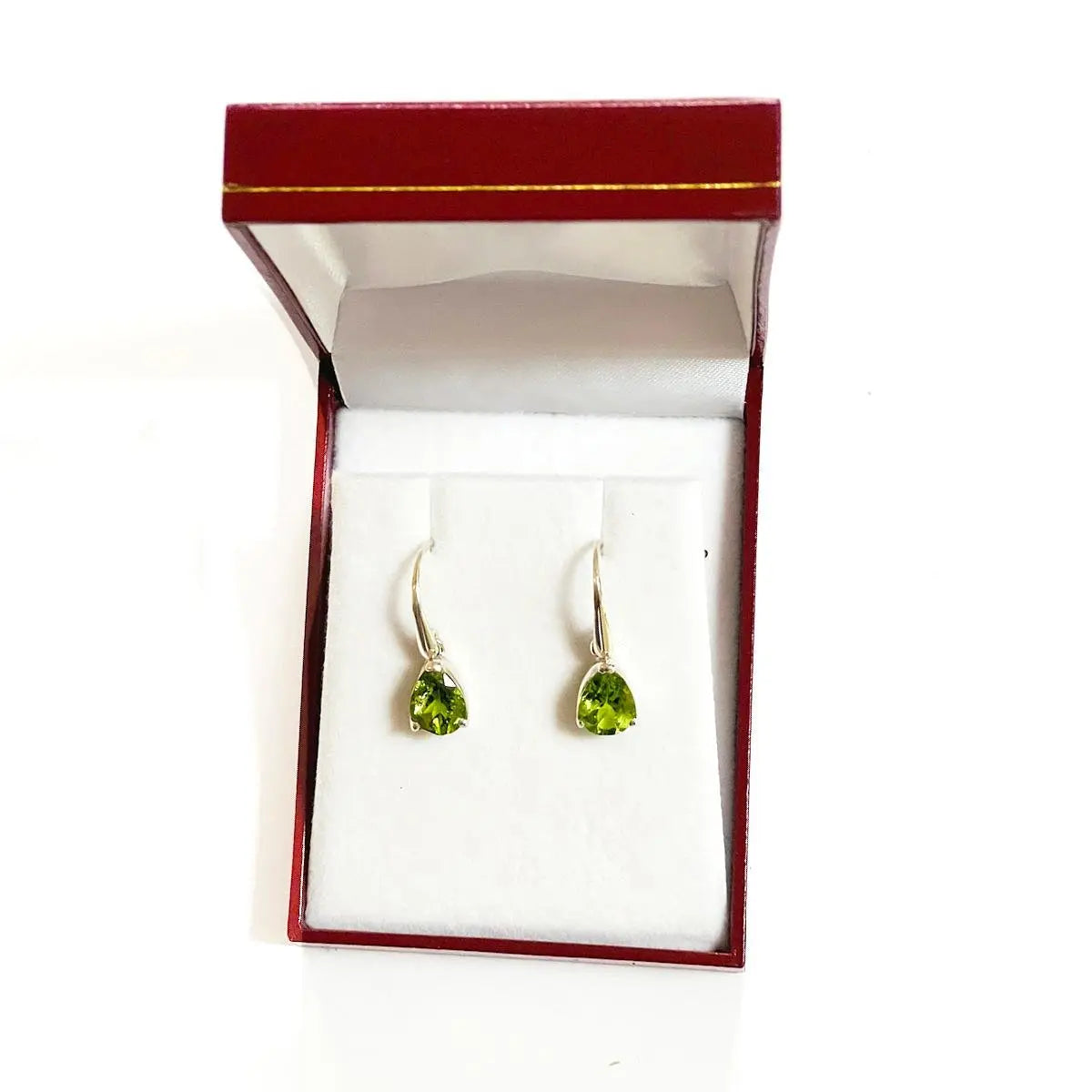 Peridot sterling outlet silver earrings